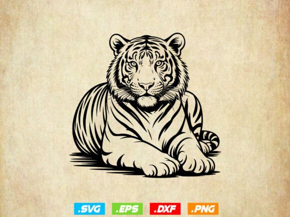 Download Tiger SVG,Tattoo Tiger Vector,Jungle Svg - Jungle svg Collection