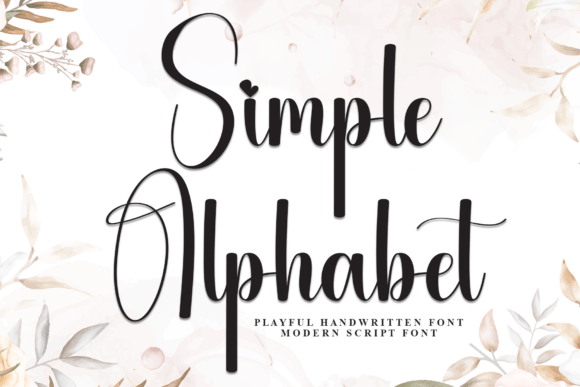 Download Simple Alphabet - Simple Collection