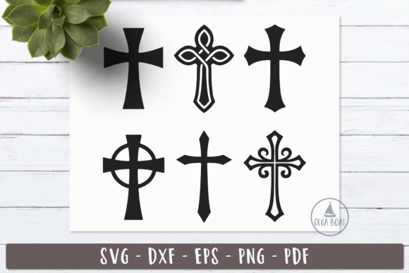 Download Decorative Simple Cross SVG - Simple Collection