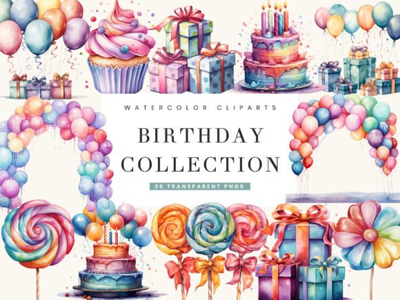 Download Happy Birthday Collection Clipart - Happy birthday Collection