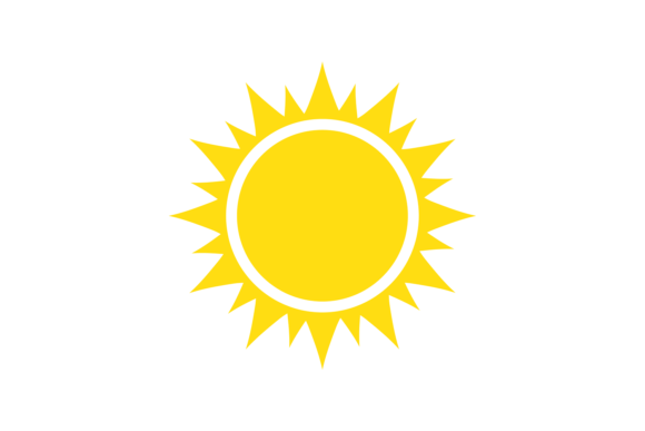 Download Scorching Sun. Summer Simple Ray Outline - Simple Collection