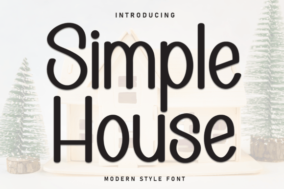 Download Simple House Font - Simple Collection