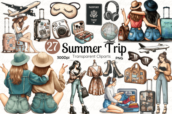 Download Girls Trip Clipart Travel Clipart PNG - Travel clipart Collection