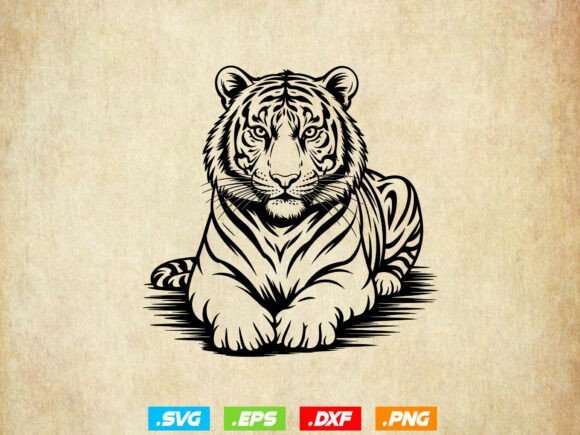 Download Tiger SVG,Tattoo Tiger Vector,Jungle Svg - Jungle svg Collection