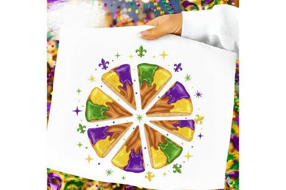 Download Mardi Gras Carnival King Cake PNG - Cake png Collection